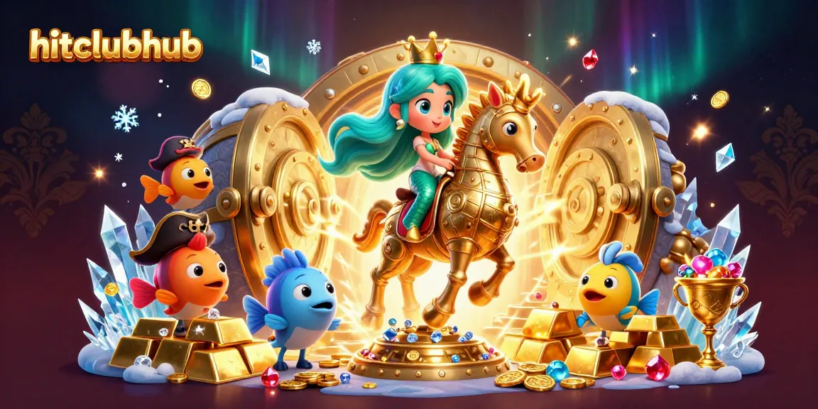 Hitclubhub invites players to explore magical treasures in a vibrant underwater casino world.
