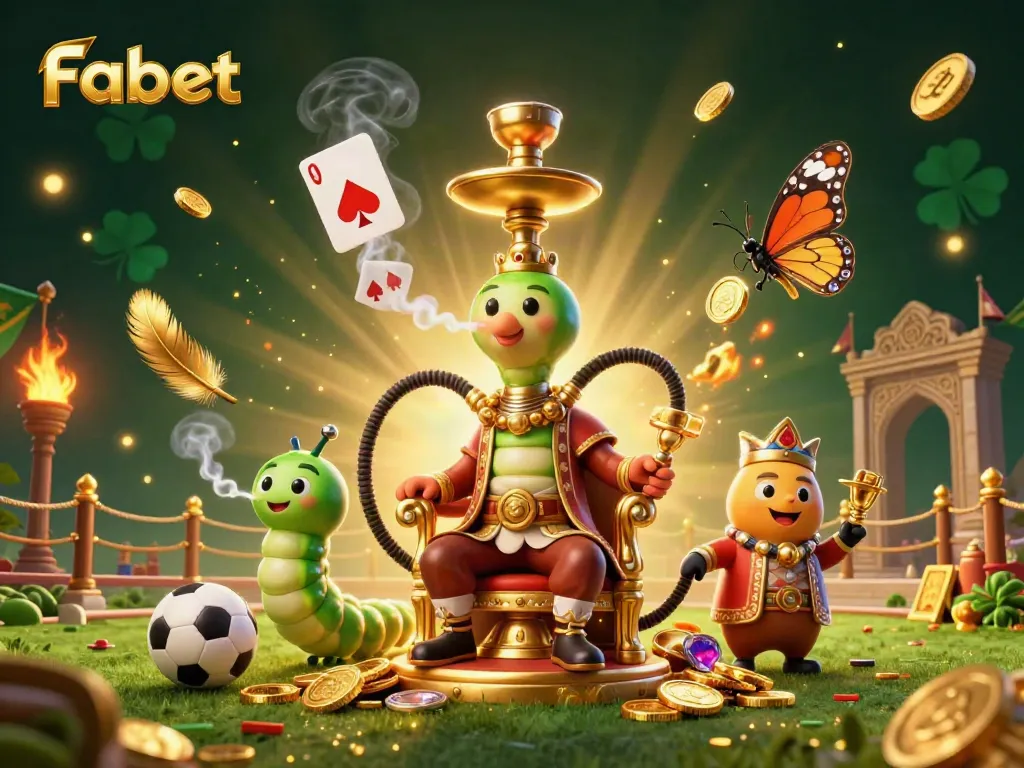 Engage with Fabet for thrilling sports betting action filled with vibrant characters and dynamic gaming elements.