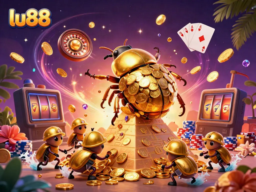 Spin and win at lu88 with golden coin-filled adventures and engaging casino games.
