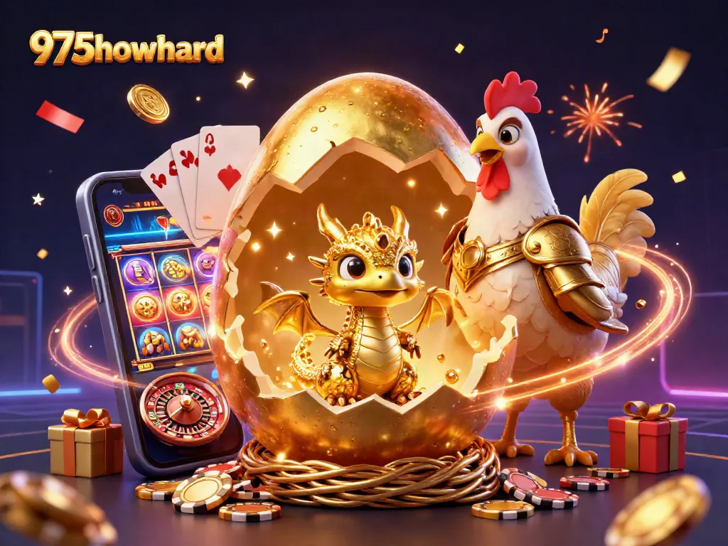 Play casino games at 975howard with a golden dragon and exciting slot action